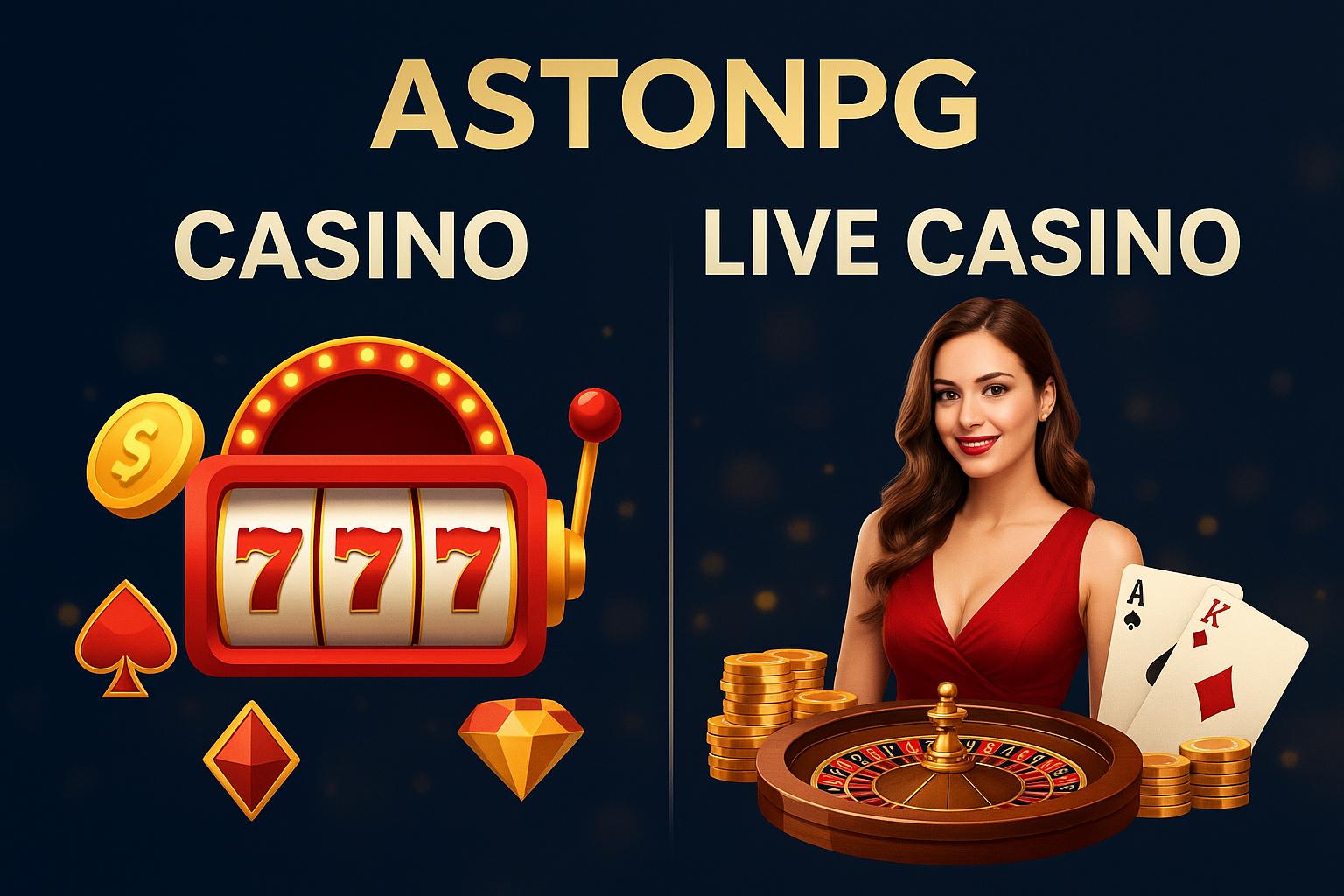 O ASTONPG Live Casino lança promoções regularmente